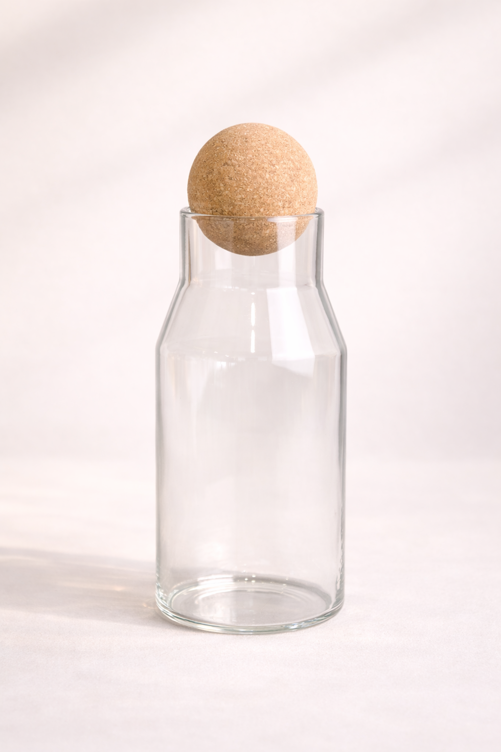 850 Ml Mantar Kapaklı Cam Kavanoz - 18 Cm KOD: TUTKU-2564