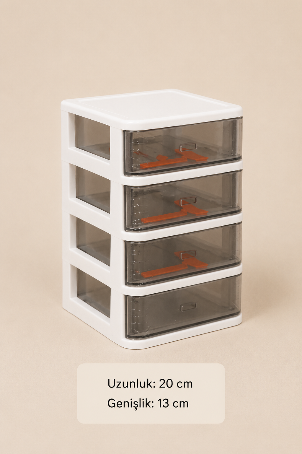 4 Çekmeceli Organizer KOD: TUTKU-3250