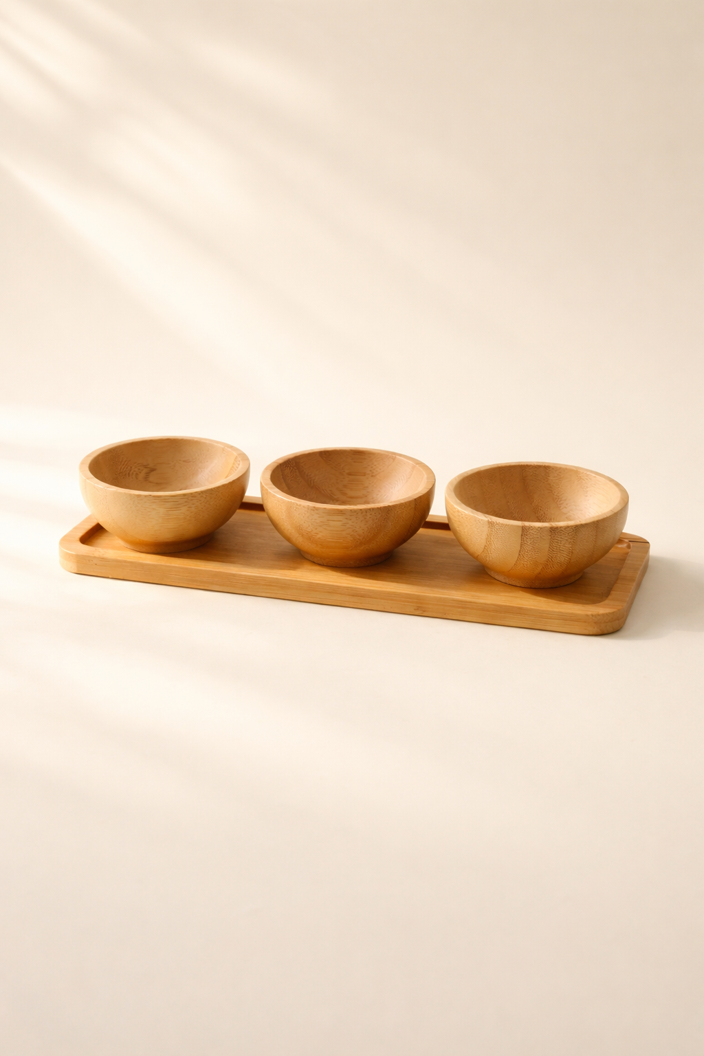 3'lü Bambu Sosluk (20x6,5 Cm) KOD: TUTKU-3139
