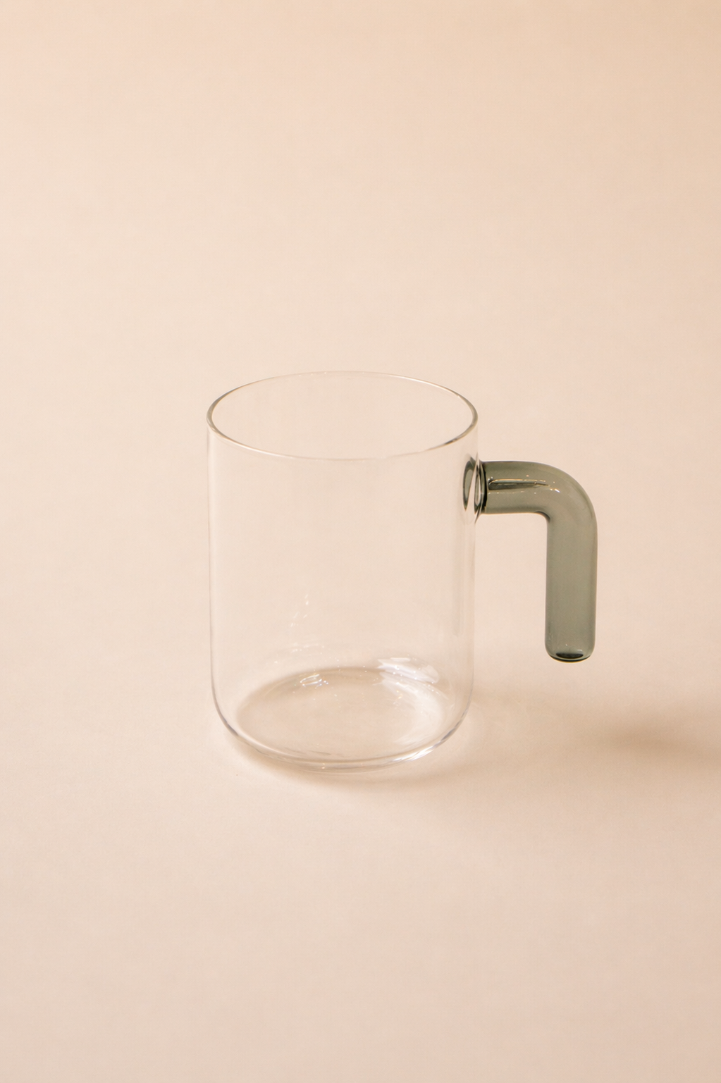 Pure Renkli Kulplu Cam Bardak 500 ML KOD: TUTKU-1297