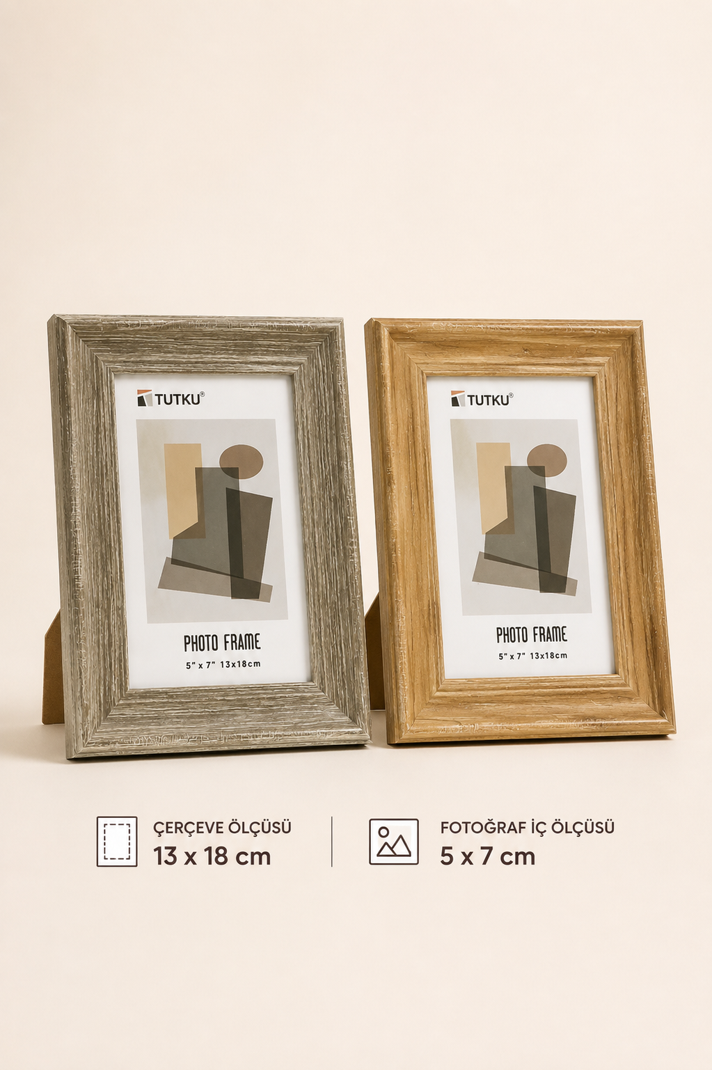 Ahşap Kalın Çerçeve 15*20 KOD:TUTKU-3464