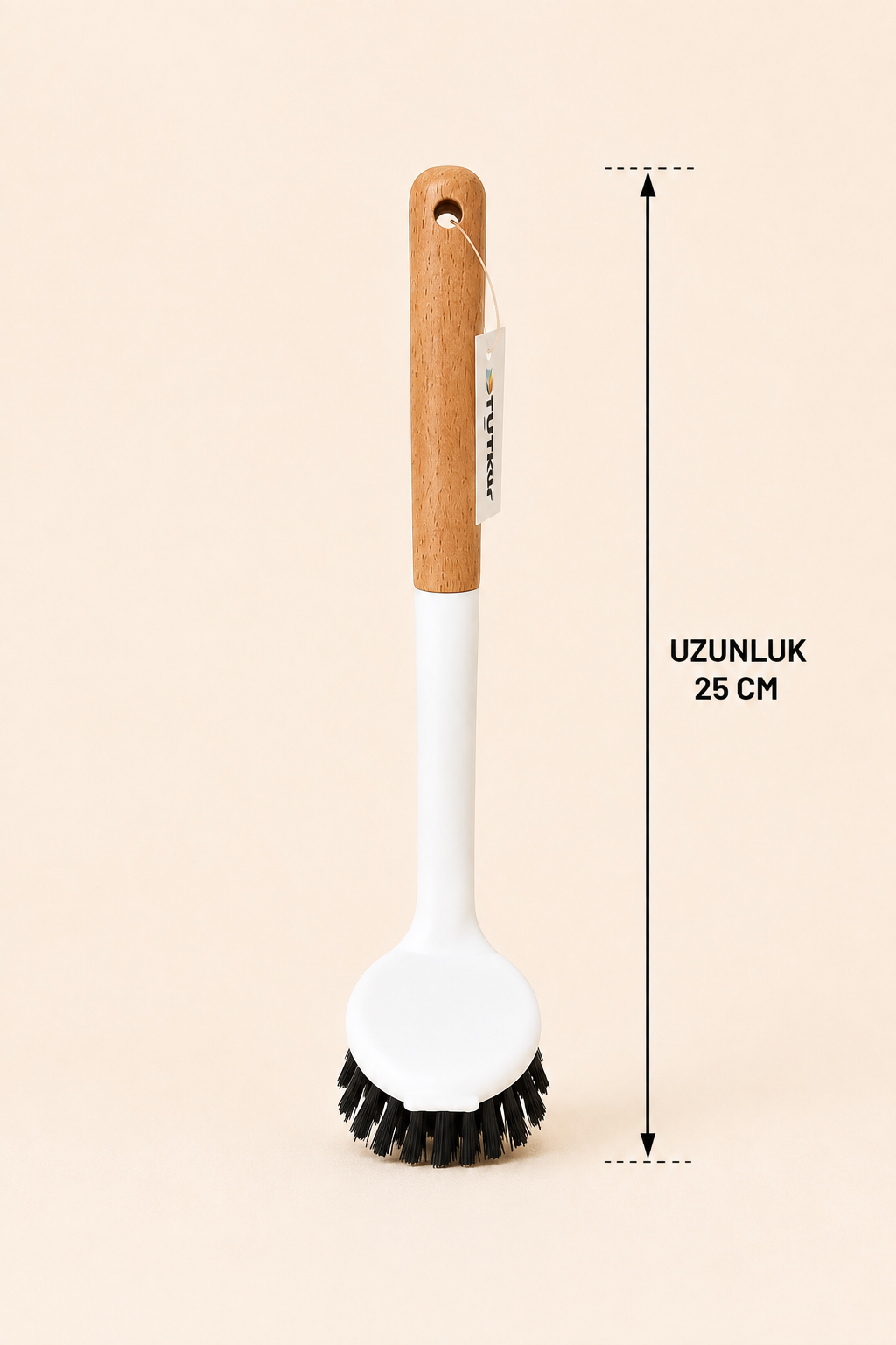 Ahşap Saplı Fırça KOD: TUTKU-3556