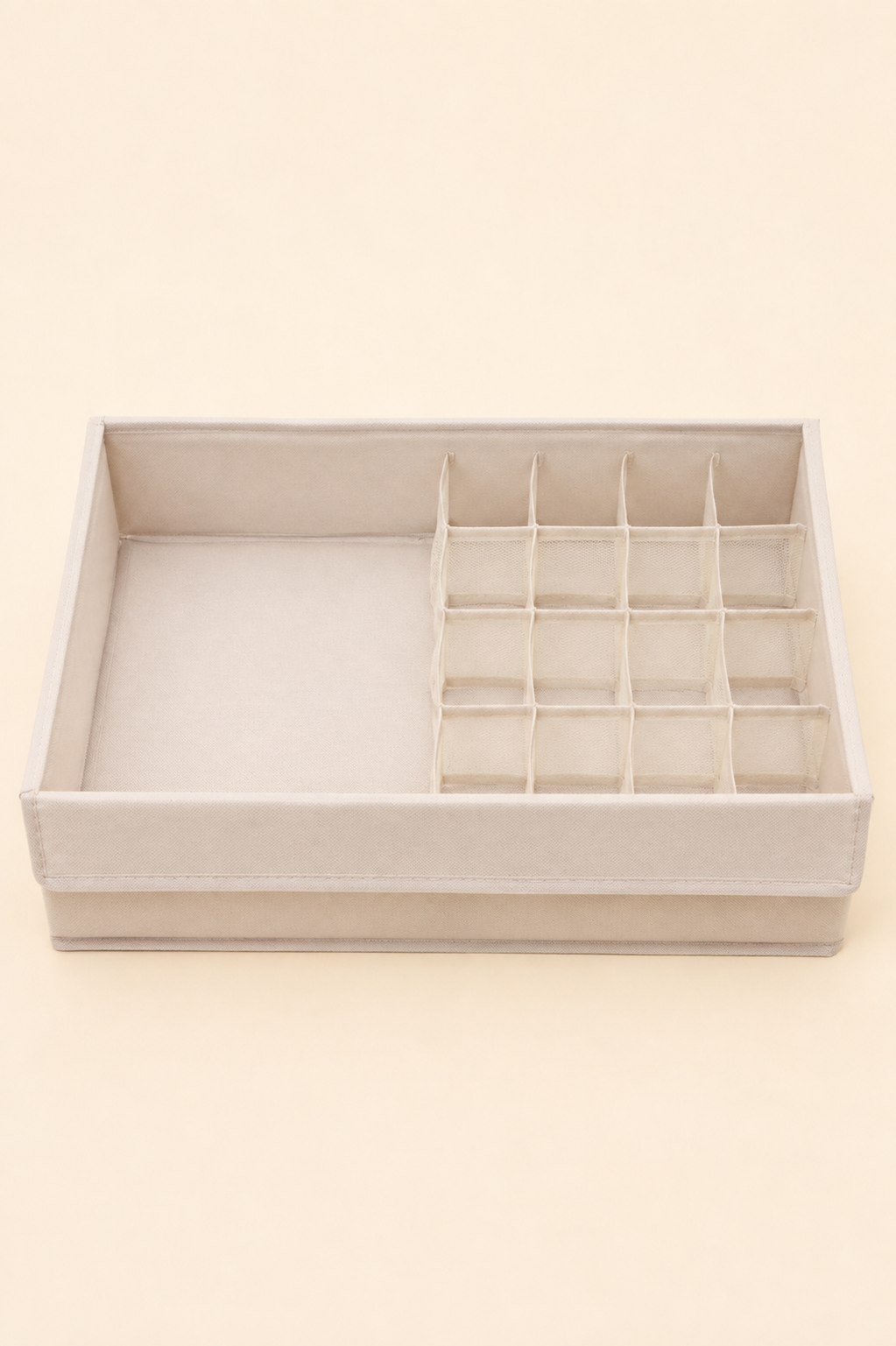 17 Bölmeli Kapak Bez Organizer 43x28x11 Cm KOD: TUTKU-1982