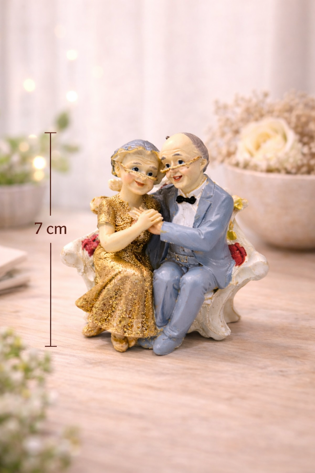 Dekoratif Nene Dede Biblo 7 Cm KOD:TUTKU-1005