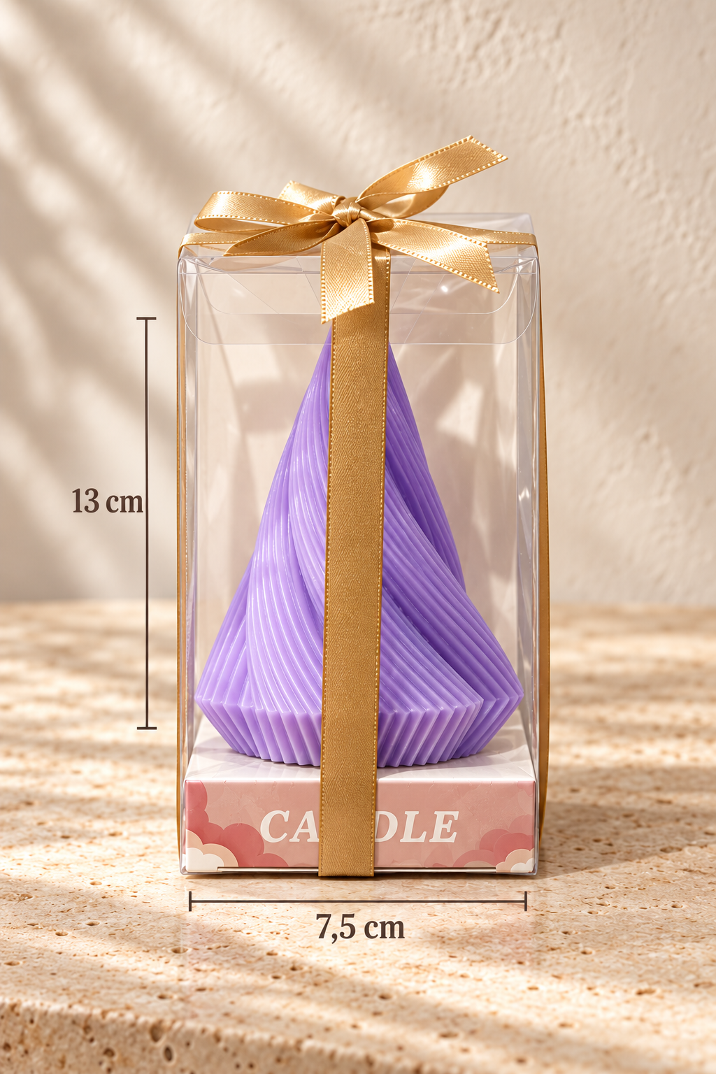 Ofset Kutuda Dekoratif Mum (13x7 Cm) *0560* KOD: TUTKU-2503