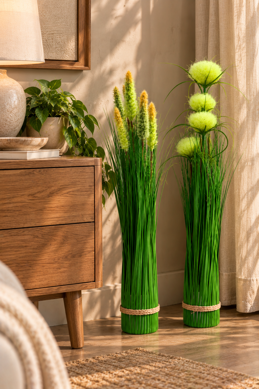 Sazlıklı Yapay Çiçek 65 cm PKT:12*46058*48* TUTKU-3983