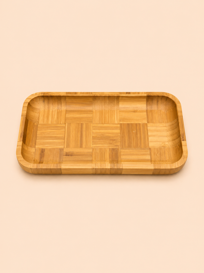 Bambu Karedesen Tepsi Küçük KOD: TUTKU-2268