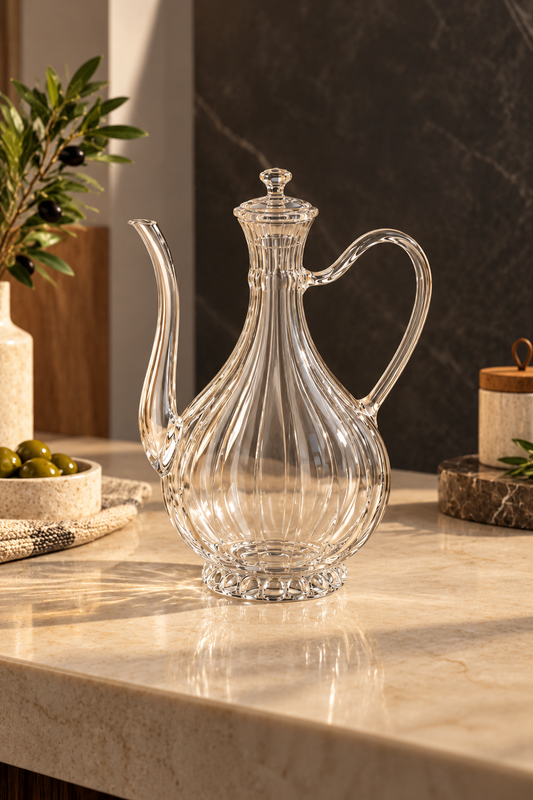 Cam Yağlık Rokyf. İbrik 750 ml - 18 cm *RZ-1013*24* TUTKU-3958