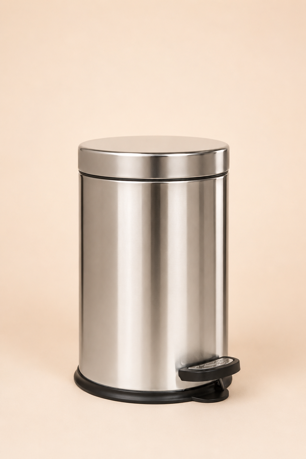 Mikro 5L Paslanmaz Çöp Kovası Pedallı-001904