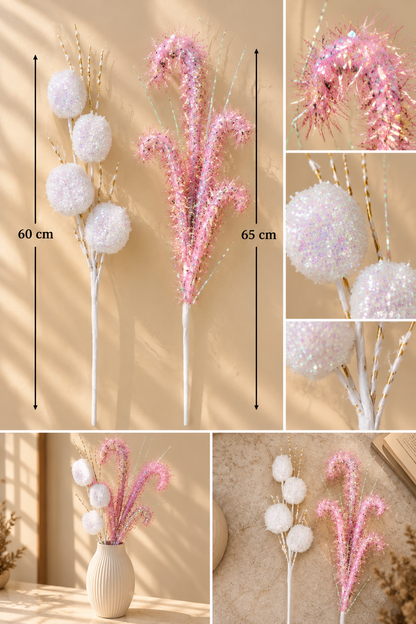 Yapay Uzan Dal Çiçek Süs *46087* PKT:60*240* TUTKU-3987