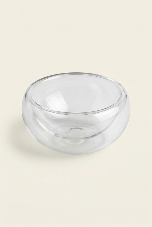 6'lı Çift Cidarlı Cam Kase 100 Ml KOD: KR-037