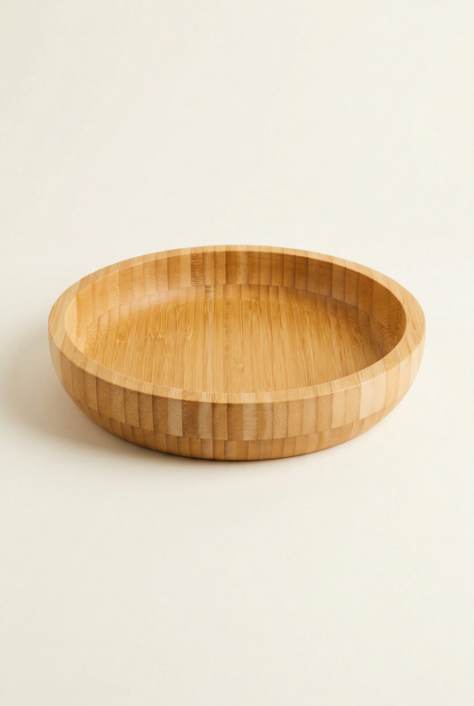 Orta Boy Bambu Kase - 22 Cm KOD:41202