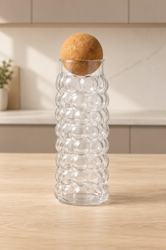 1040 Ml Mantar Kapaklı Üzüm Kavanoz