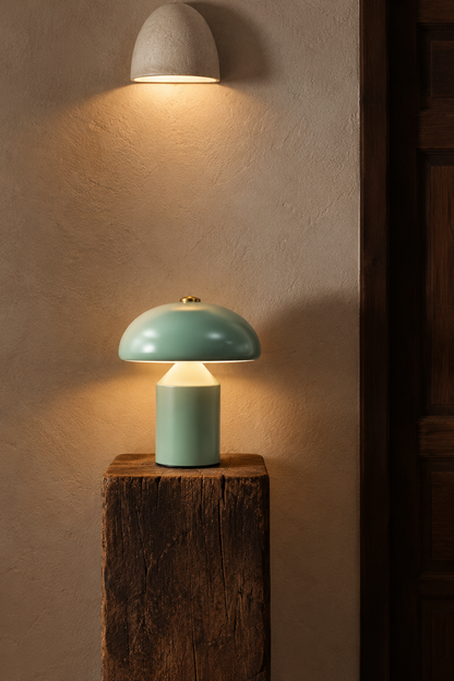 Dekoratif Led Masa Lambası Mantar 20 cm *45678*12* TUTKU-3980