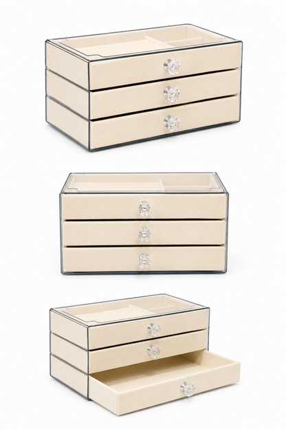 3 Çekmeceli Organizer & Takı Kutusu KOD: TUTKU-3251
