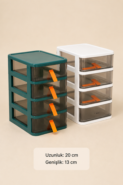 4 Çekmeceli Organizer KOD: TUTKU-3250