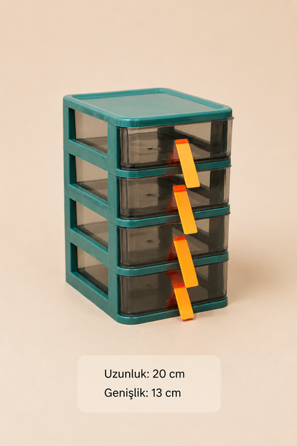 4 Çekmeceli Organizer KOD: TUTKU-3250