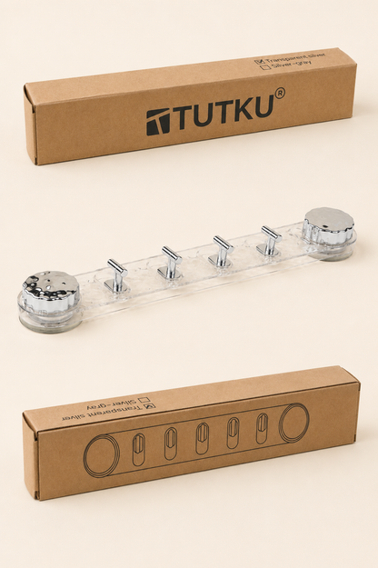 Yapışkanlı Banyo Askılığı KOD: TUTKU-3282