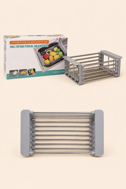 Çelik Katlanır Lavabo Süzgeci KOD: TUTKU-3278