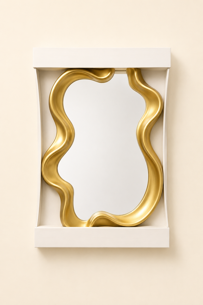 Dekoratif Duvar Aynası (68x53 Cm) KOD: TUTKU-3237