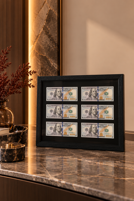 Dekoratif 6'lı Dolar Tablosu *45918*16* TUTKU-3927