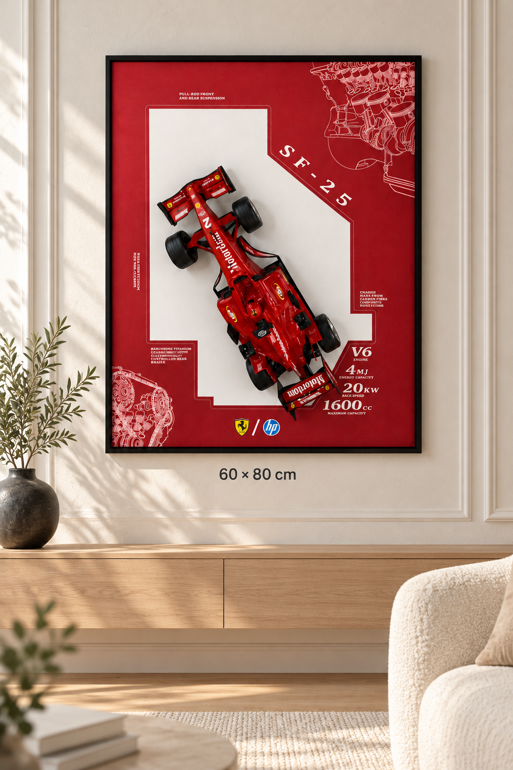 Formula 3D Sesli ve Müzikli Tablo *45929*6* TUTKU-3932