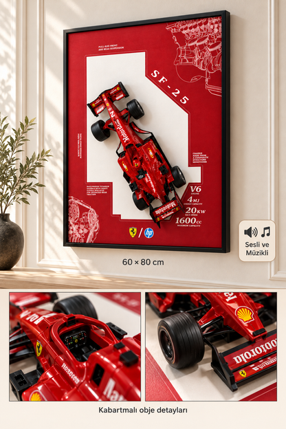 Formula 3D Sesli ve Müzikli Tablo *45929*6* TUTKU-3932