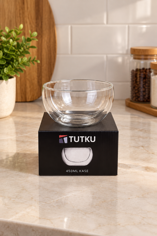 Çift Cidarlı Kase 450 Ml KOD: TUTKU-2382