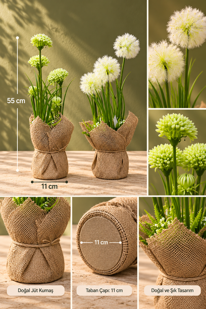 Keten Buket Yapay Çiçek - 55 cm  *46056*24* TUTKU-3981