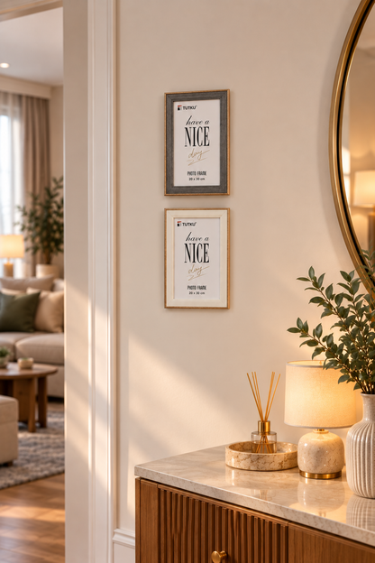 Ahşap 2 Renk Çerçeve 20*30 KOD:TUTKU-3459