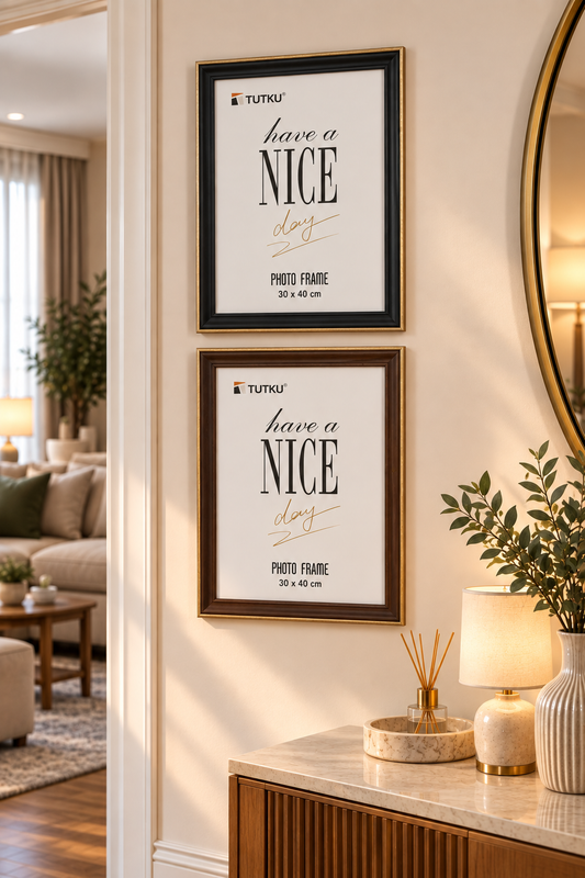 Ahşap 2 Renk Çerçeve 30*40 KOD:TUTKU-3461