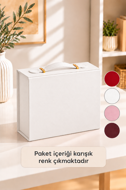 Hediyelik Karton Kutu Kulplu 33*25 CM 46301*32* TUTKU-3886