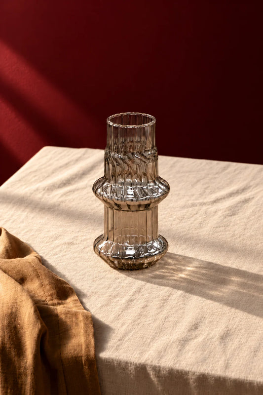 Cam Vazo Küçük - 17 cm *RZ-1018 *36* TUTKU-3961