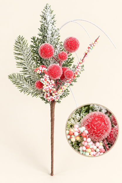 Yapay Dal Çiçek Çam Kokina *46072* PKT:60*480* TUTKU-3919