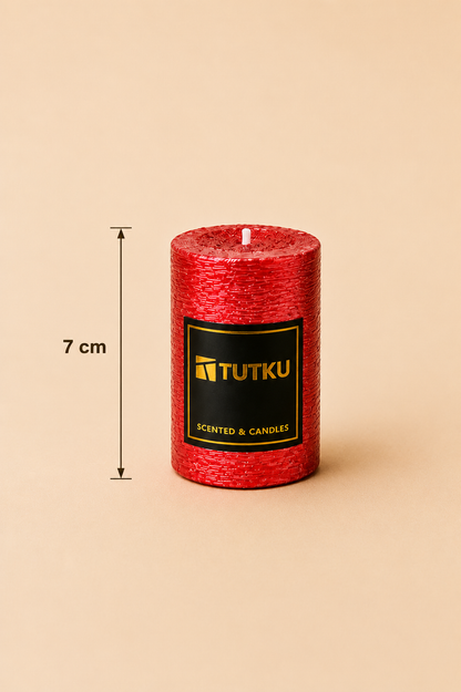7 Cm Renkli Baton Mum KOD: TUTKU-1724