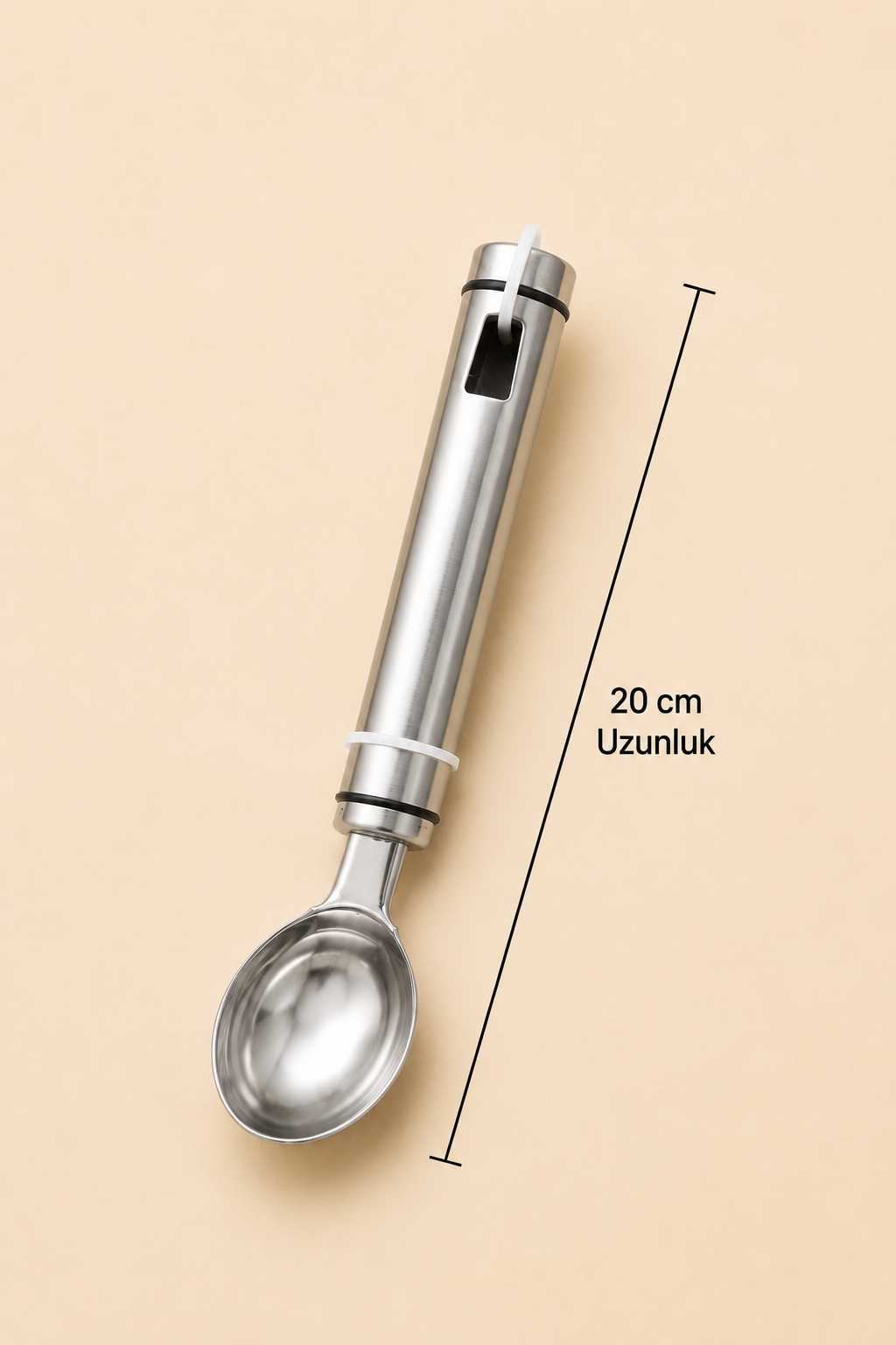 Çelik Dondurma Kaşığı 20 Cm KOD: TUTKU-3352