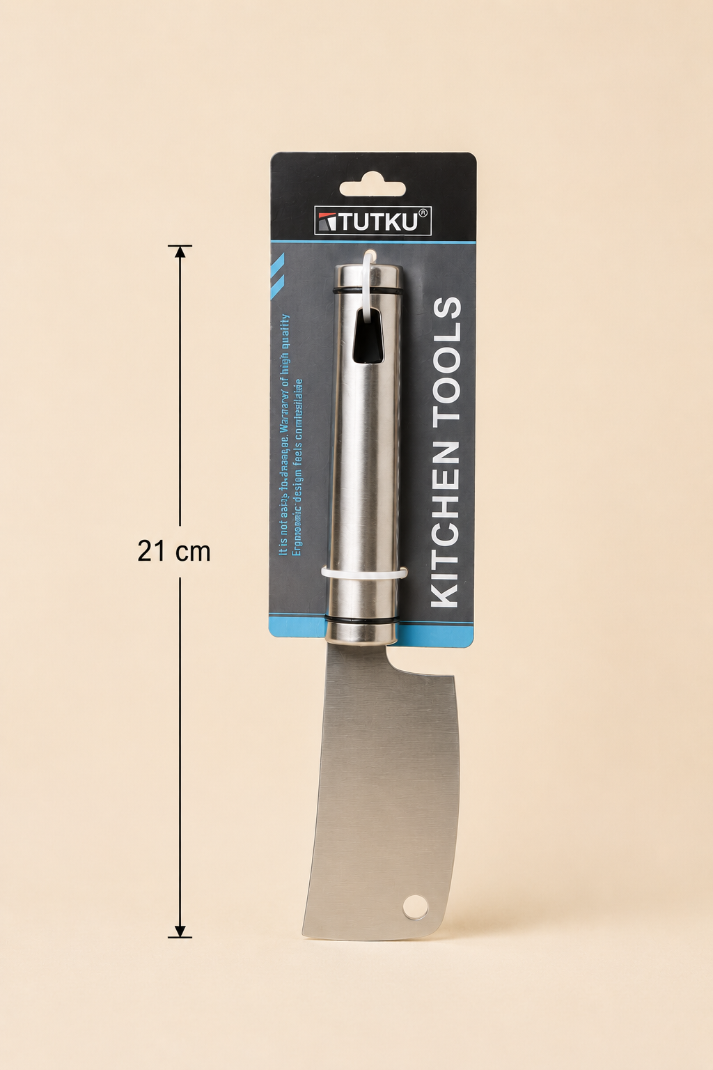 Çelik Küçük Satır Bıçak 21 Cm  KOD: TUTKU-3349