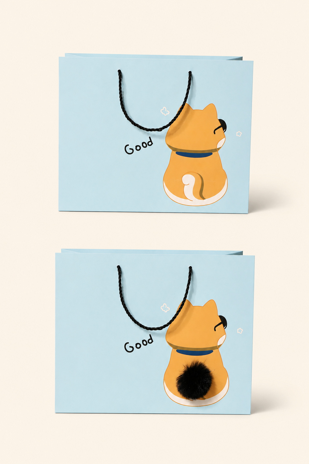 Figürlü Karton Çanta Büyük (32x26 Cm) KOD: TUTKU-3324