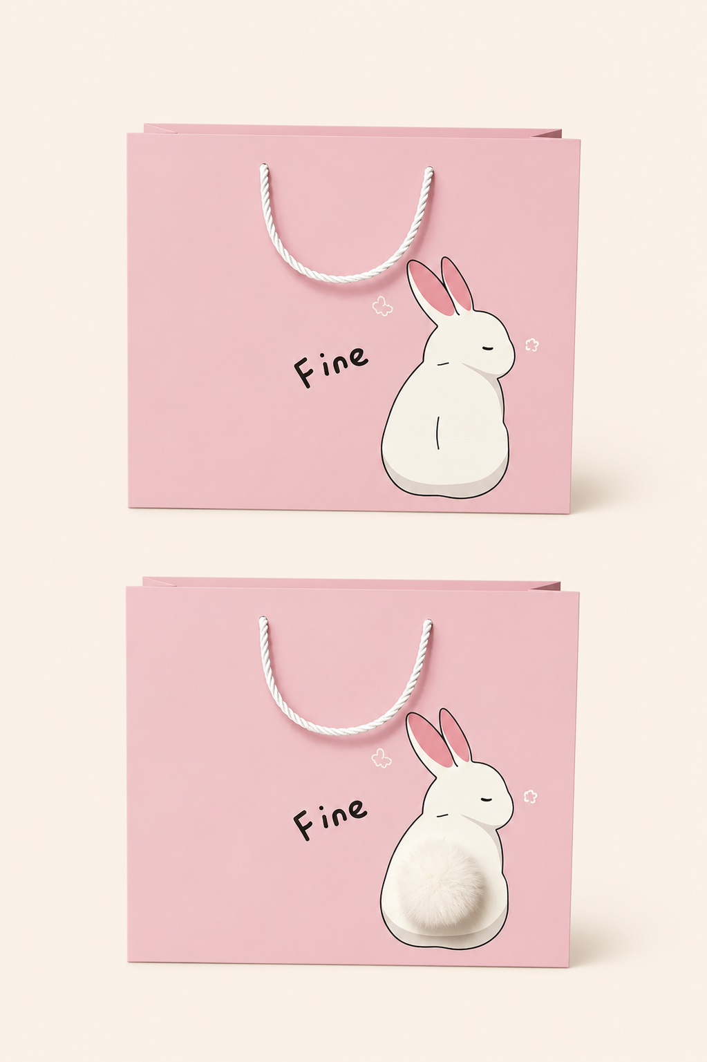 Figürlü Karton Çanta Büyük (32x26 Cm) KOD: TUTKU-3324