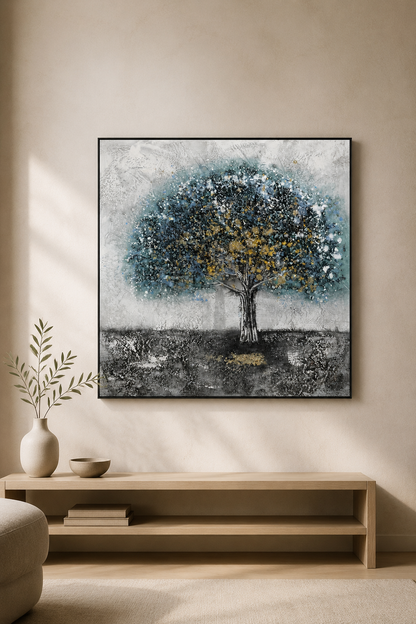 Kabartmalı Pano (80x80 Cm) *45489*8* TUTKU-3583
