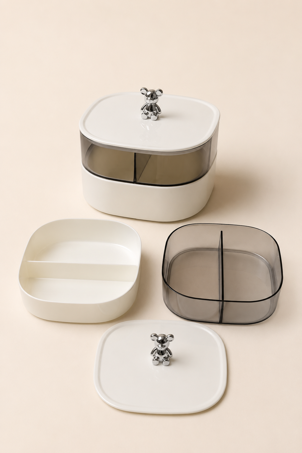 2 Katlı 4 Bölmeli Organizer KOD: TUTKU-3325