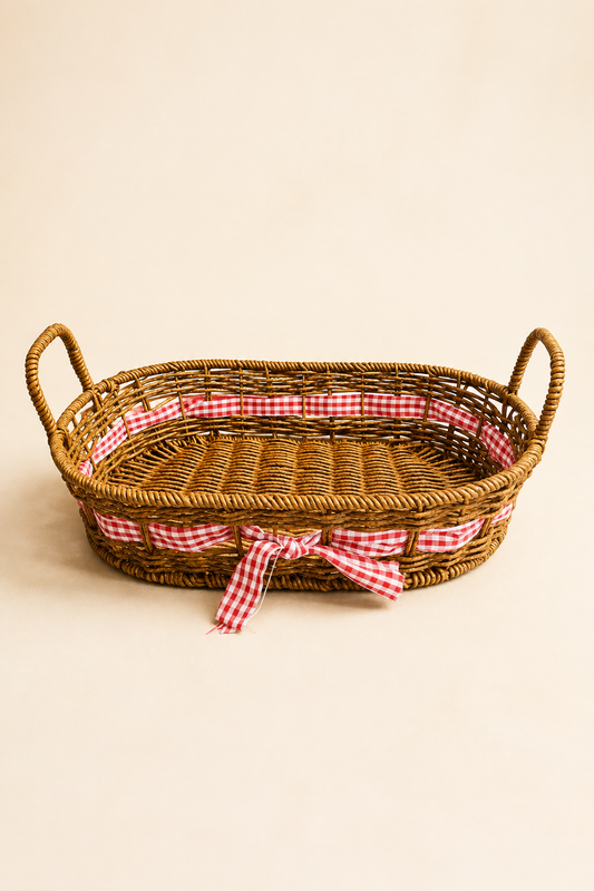Hasır Sepet Oval (34×23×7 Cm)*B46746M *50* KOD: TUTKU-3618