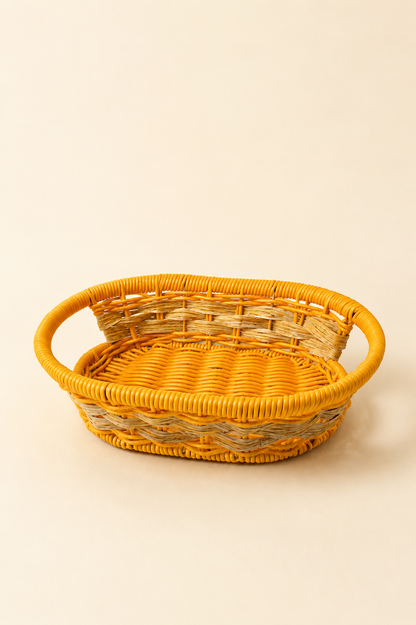 Hasır Sepet Oval (25×19×67 Cm) *B46609S *60* KOD: TUTKU-3615