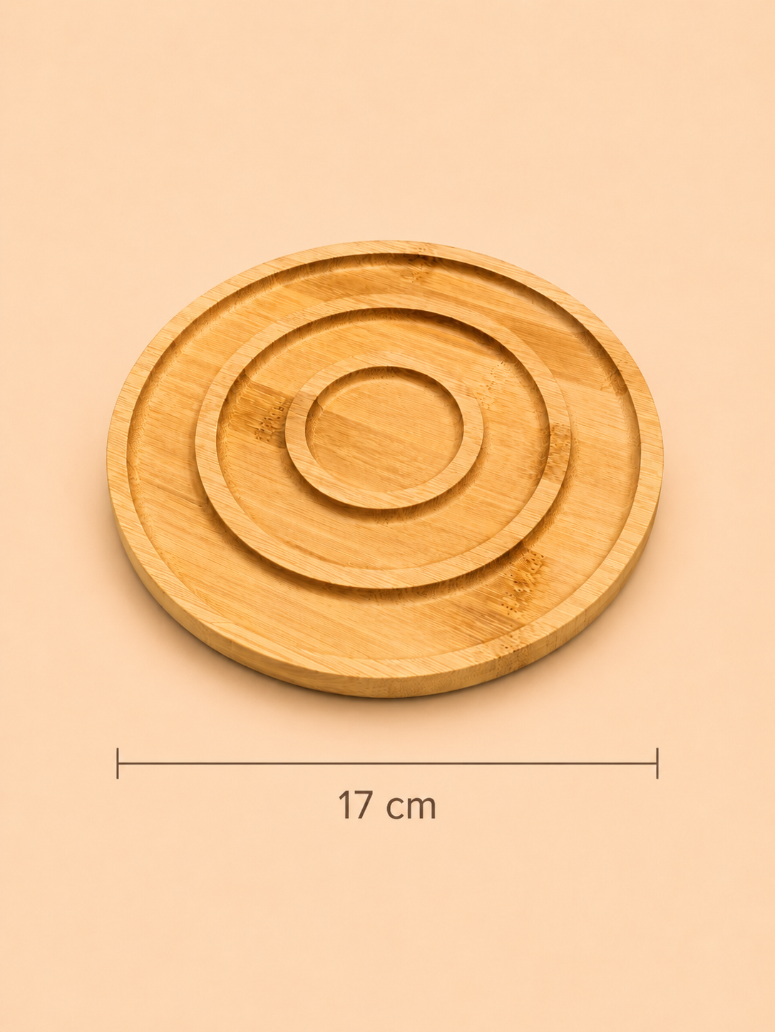 Bambu 2 Bölme Mini Halka Sunumluk KOD: TUTKU-627