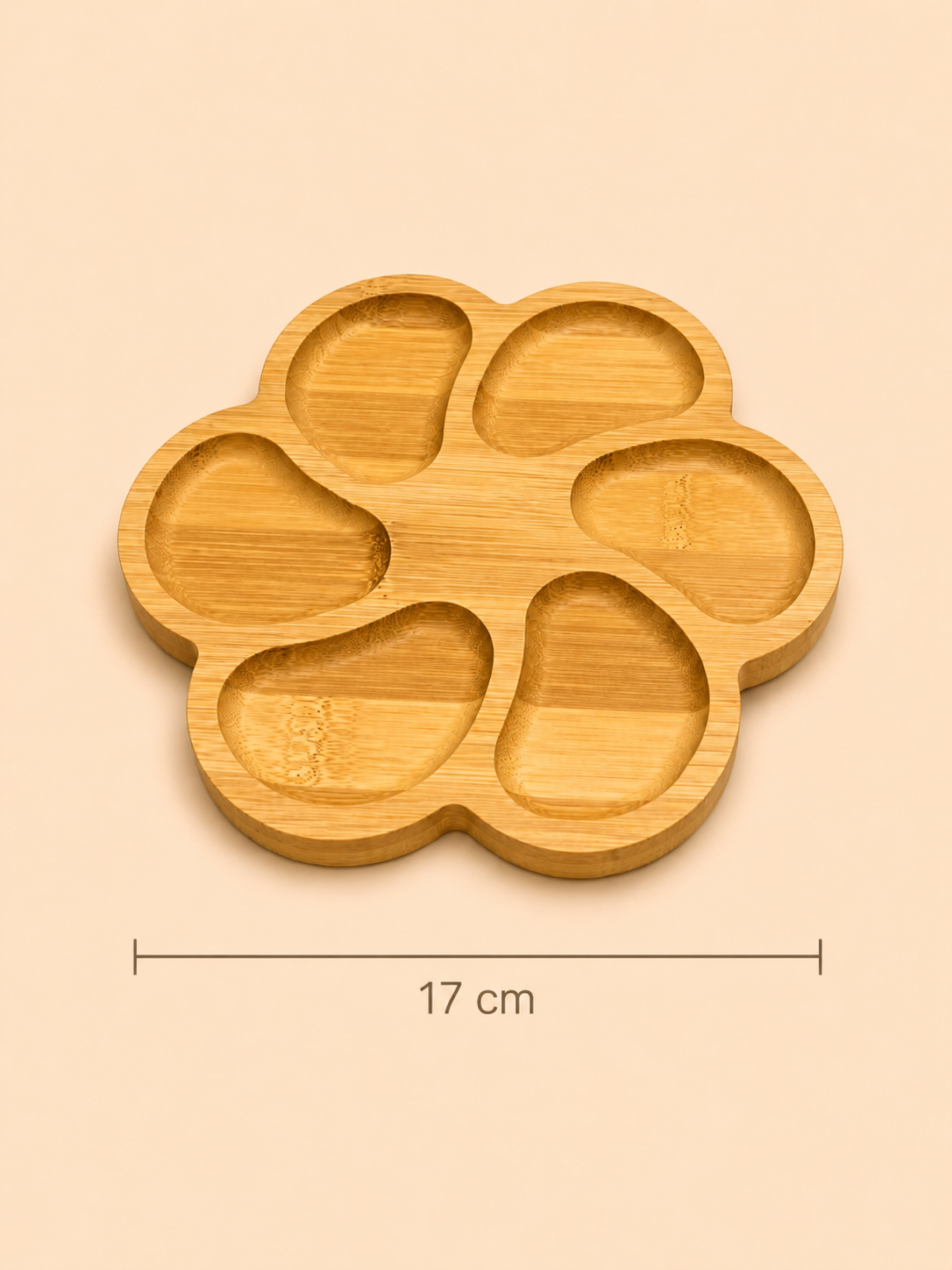 Bambu 6 Bölmeli Mini Sunumluk KOD: TUTKU-625