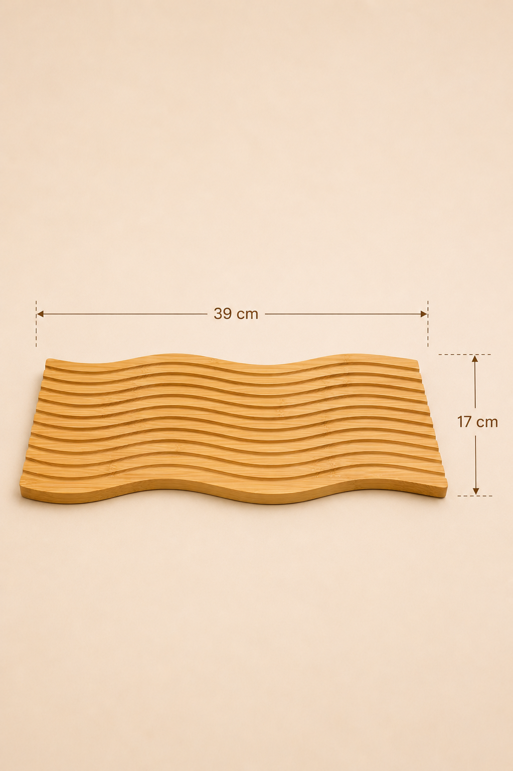 Bambu Çizgili Dalgalı Sunumluk KOD: TUTKU-2231