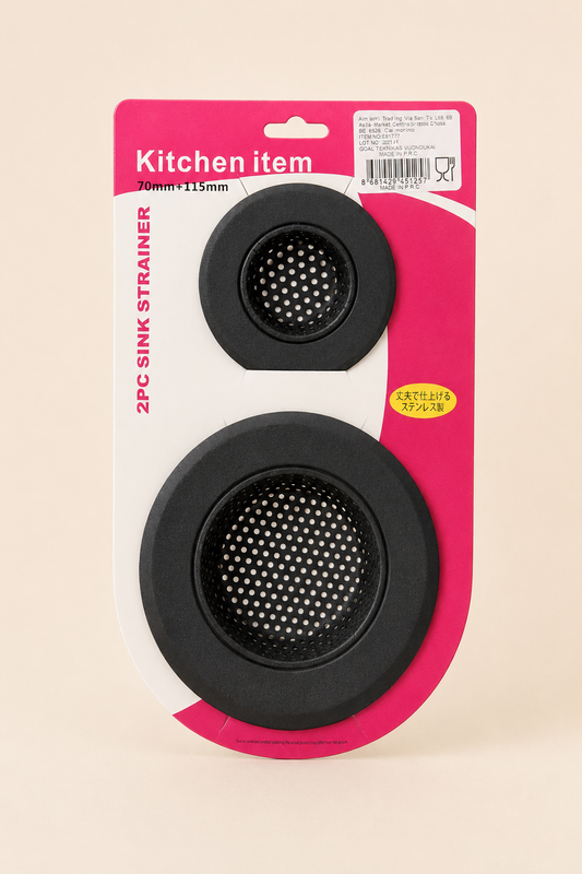 Çelik 2'li Gider Süzgeci  (7- 11 Cm) *45125* KOD: TUTKU-3643