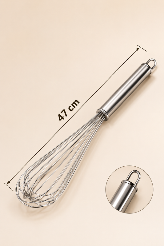 Paslanmaz Çelik Çırpıcı 45 Cm *45190* KOD: TUTKU-3594