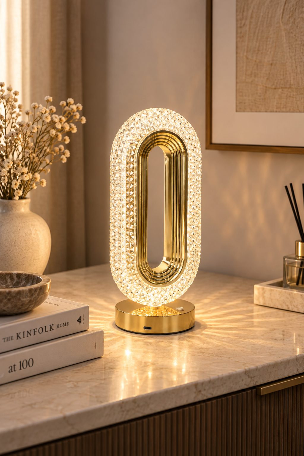 Dekoratif Led Masa Lambası