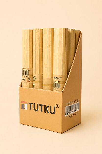 Bambu Zemin Matı 45X70CM KOD:TUTKU-3381